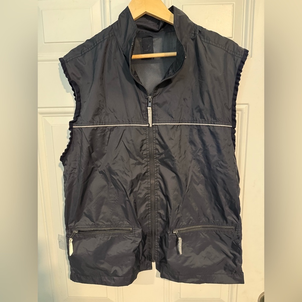 Armani Jeans Black Textured Vest